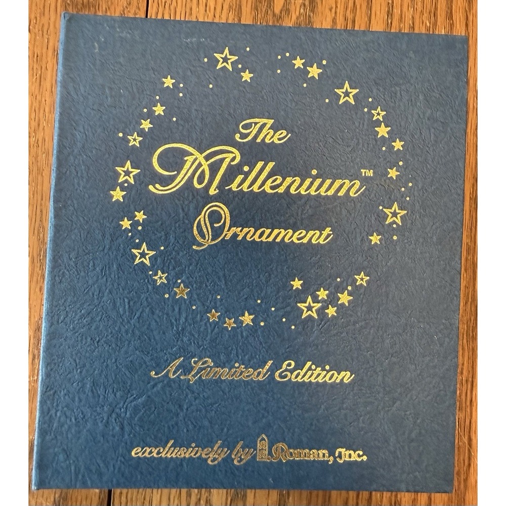 The Millennium Ornament By Roman Inc, Limited Edition, Joyful Promise Vintage‎